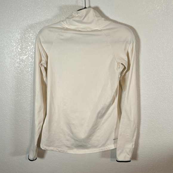 Nike Pro White Monochromatic Reptile Print Dry Fit Activewear Top Size Medium - Picture 5 of 8